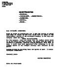 lettre en anglais
